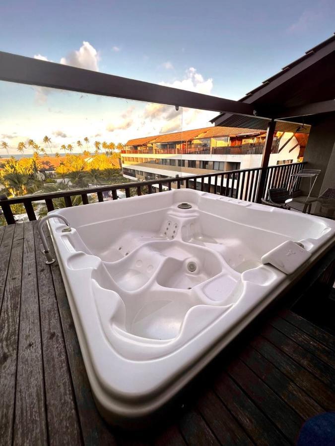 Flat Duplex De Luxo Em Muro Alto Com Jacuzzi Privativa Pôrto das Galinhas Exterior foto